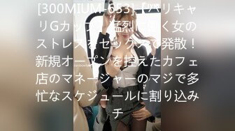 [300MIUM-653]【バリキャリGカップ】猛烈に働く女のストレスをセックスで発散！新規オープンを控えたカフェ店のマネージャーのマジで多忙なスケジュールに割り込みチ