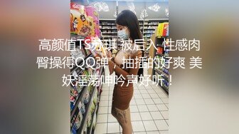 高颜值TS苏琪 被后入 性感肉臀操得QQ弹，抽插的好爽 美妖淫荡呻吟声好听！